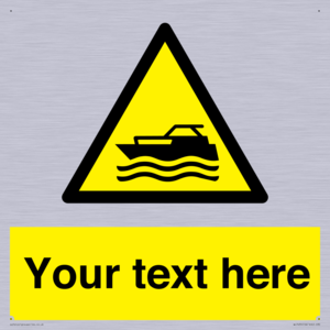 Custom Warning motorised watercraft